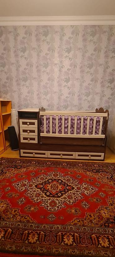 uşag beşiyi: Uşaq beşiyi – çevik və funksional model - Material: laminat/LDSP ağac — 5