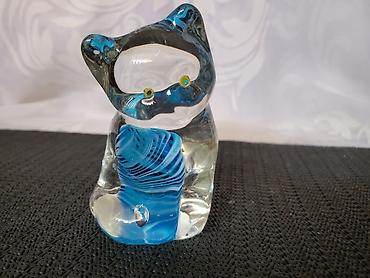 starinska: Murano figura macke rucni rax iz 70ih godina. Murano figura — 10