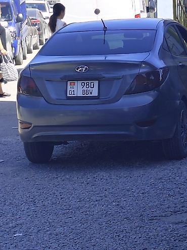 spark 2017: Hyundai Accent: 2013 г., Механика, Бензин, Седан — 1