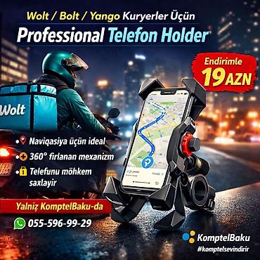 mahnilar dinle: Peşəkar Telefon Tutacağı – moto və velosiped üçün universal model - — 1