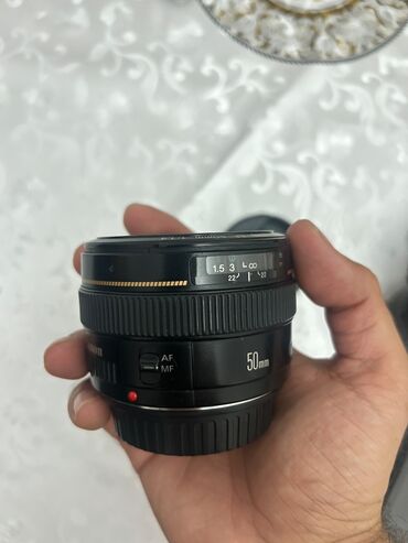 canon pixma: Canon 50mm EF 1.4 R nesile kecdiyim ucun R lensi alacam ve bunu