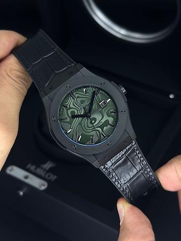 Aksesuarlar: ◼️ Marka: *HUBLOT* ◼️ Mineral Kristal şüşə ◼️Avtomexanika ▪️Premium — 5