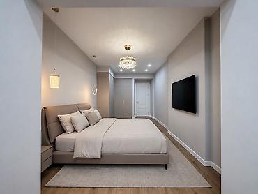 2100: 2 комнаты, 61 м², Ала-Арча ТРЦ Элитка, 9 этаж, Евроремонт — 4