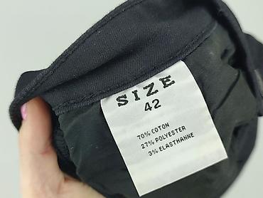 cargo crop: Spodnie materiałowe damskie, rozmiar XL — 4