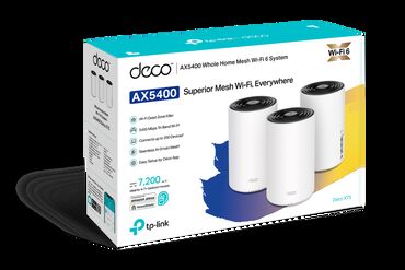 fi роутер wi: Deco X75 Wi-Fi 6 Mesh-система от Tp-link 3точки с поддержкой скорости