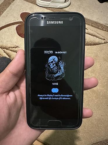 samsung note 9: Samsung Galaxy S7, 32 GB, rəng - Qara, Barmaq izi — 4