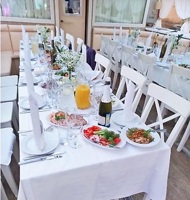 Выездные банкеты: Банкет, Фуршет, Кофе-брейк, Пикник. Выполняем полный цикл: • — 11