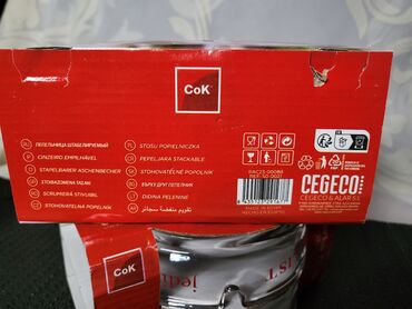 Čaše: Pepeljare 1 nove gorki list. Nove pepeljare pakovanje po dve. Cena za — 9