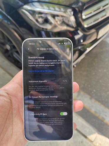 aple: IPhone 13, 128 GB, Starlight, Face ID, Barmaq izi — 8