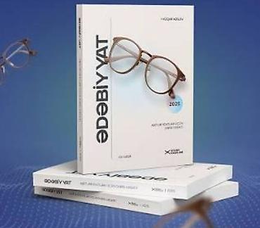 Книги и журналы: Məhsul: “Ədəbiyyat” – 2025 hazırlıq vəsaiti (kitab) Təsvir: - Üz — 1
