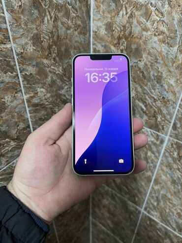 Apple iPhone: IPhone 13, Б/у, 128 ГБ, Старлайт, 78 % — 2