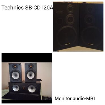 акустические системы jakcom колонка череп: Technics SB-CD120A и Monitor Audio MR1 ПОЛОЧНАЯ акустика Technics