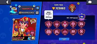 banner capı: Brawl Stars hesabı – yüksək göstəricili, tam dolu profil - Kupa yolu — 2