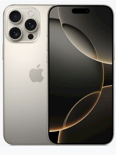 iphone bərdə: IPhone 16 Pro Max, 256 ГБ, Natural Titanium, Гарантия, Беспроводная зарядка, Face ID