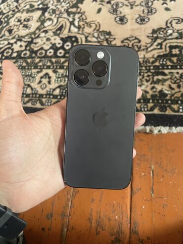 işləmiş soyuducu: IPhone 14 Pro, 128 GB, Qara, Face ID