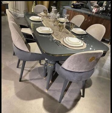 Sifarişlə masa və oturacaq dəstləri: Dördbucaq masa, Qonaq otağı üçün -da lalafo.az — 20 Sifarişlə masa və oturacaq dəstləri: Dördbucaq masa, Qonaq otağı üçün — 20