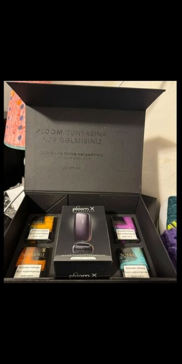 Qəlyan, vayp və aksesuarları: Ploom + 4 paçka stick = 70 Azn Zeng catmasa whatsapa yazin Ploom — 4