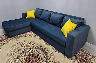 sofa: Угловой диван, C подушками, Трехместный — 4