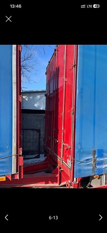 прицеп или полуприцепы: Продаю прицеп тандем сквозной боковой погрузка 2004 год 19.5 новые — 3
