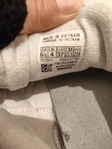 keti: Reebok, Ölçü: 37, rəng - Ağ, İşlənmiş — 3