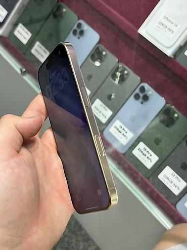 iphone mini 13: IPhone 16 Pro, Б/у, 128 ГБ, Desert Titanium, Защитное стекло, Чехол, Кабель, В рассрочку, 90 % — 4