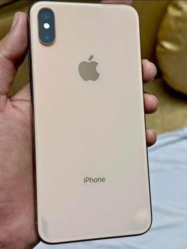 apple mouse: IPhone Xs Max, 256 GB, Qızılı, Face ID