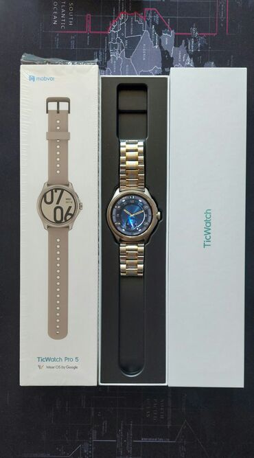 Smart saatlar: İşlənmiş, Smart saat, Sensor ekran, rəng - Qızılı — 2