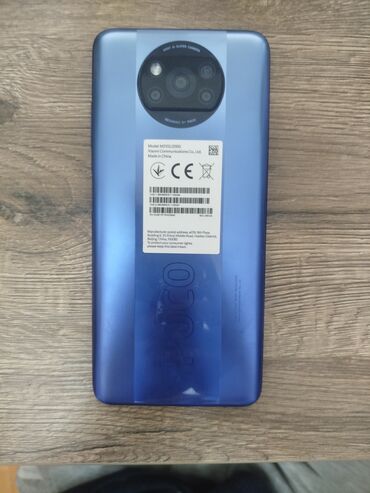 поко м5: Poco X3 Pro, Колдонулган, 256 ГБ, түсү - Көгүлтүр, 2 SIM