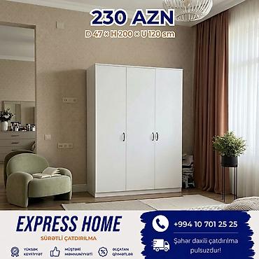 ucuz mal: Yeni, 3 qapılı, Açılan, Düz dolab — 1