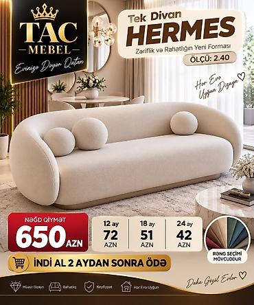 Divanlar: Divan, Yeni, Açılmayan, Bazasız, Parça, Ünvana pulsuz çatdırılma — 1