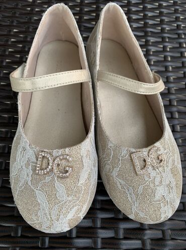 Baletkalar, Dolce & Gabbana, Ölçü: 34, rəng - Qızılı, Yeni