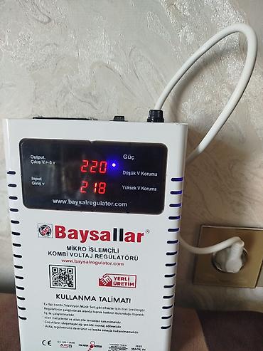 baysallar: Baysallar mikro işlemcili kombi voltaj tənzimləyicisi - Kombi, TV — 4