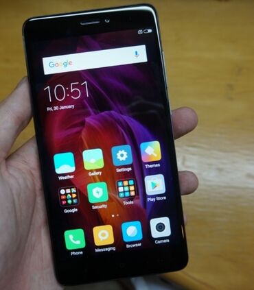 elanlar sayti: Xiaomi Redmi Note 4, 64 GB, rəng - Qara, 
 Sensor