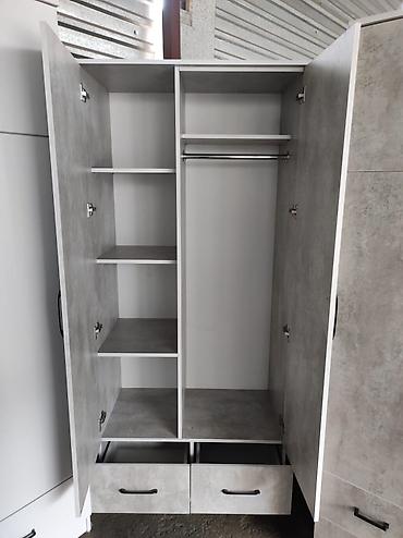 Шкафы для одежды: Шкаф для одежды, Новый, Прямой, ЛДСП — 10