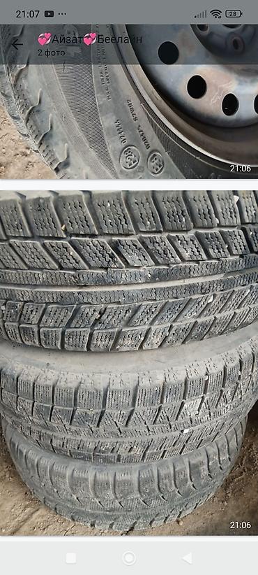 продаю диски 13: Колеса в сборе 175 / 70 / R 13, Зима, Б/у, Комплект, Легковые, Железные — 4