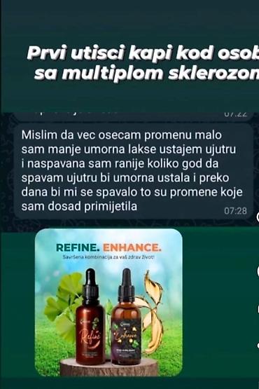 Suplementi: **Enhance + Refine – tečni dodaci ishrani u kapima** Kombinacija dva — 24