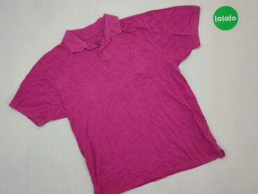 Koszulki: Koszulka XL (EU 42), stan - Zadowalający, wzór - Jednolity kolor, kolor - Różowy