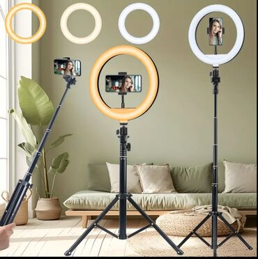 led işıq tripod: Dairəvi işıq Ring led ENDİRİM! Məhsul yenidir tripodla birlikdə cəmi