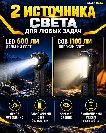 170: Яркий боковой COB-фонарь HEIYU обеспечивает широкое равномерное — 2