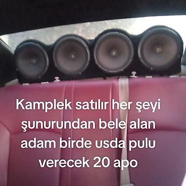 dinamik avto: Avtomobil üçün tam audio sistemi satılır – komplekt şəklində. Tərkib — 1