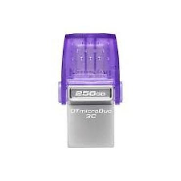 komputer manitorlari: Kingston DataTraveler microDuo 3C DTDUO3CG3/256GB – 256GB Fleş Yaddaş — 2