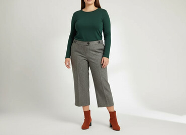 ubrania wójcik: Atmosphere, 3/4 Trousers for women, size XL