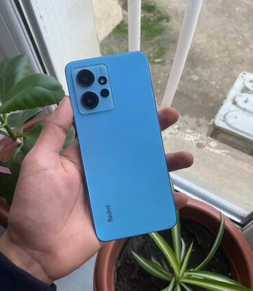 xiaomi redmi note 6 pro qiymeti: Xiaomi Redmi Note 12, 128 GB, rəng - Göy, 
 Sensor, Barmaq izi, Simsiz şarj