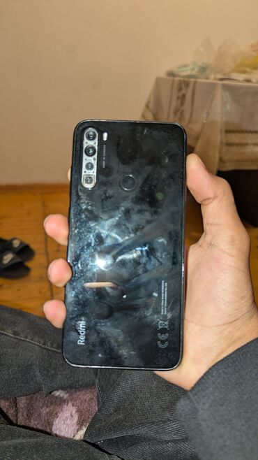 infinix hot 40 pro qiymeti: Redmi Note 8, 128 GB, rəng - Qara, Sensor, Barmaq izi