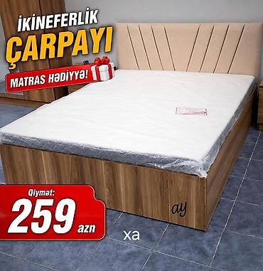profillər: İkineferlik çarpayı - Geniş iki nəfərlik yataq ölçüsü - Yumşaq — 1
