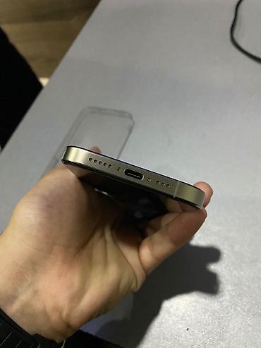ipone 8 pilus: IPhone 15 Pro, 128 GB, Natural Titanium, Simsiz şarj, Face ID — 4