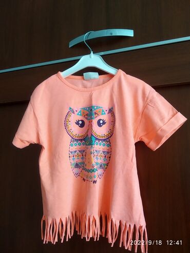 Топы и рубашки: 6-7 yaş Lc waikiki t-shirt,neon narinci