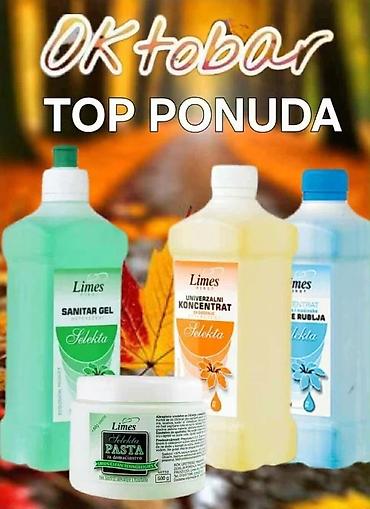 Kućna hemija i proizvodi za kuću: Limes “Selekta” – set za blistavo domaćinstvo Sadržaj i namena: - — 60
