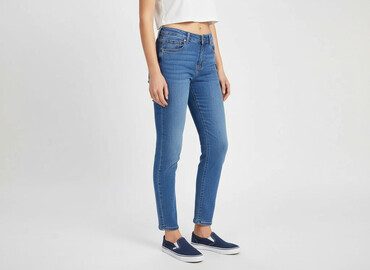 Jeansy: Forever 21, Jeansy damskie, rozmiar 2XS