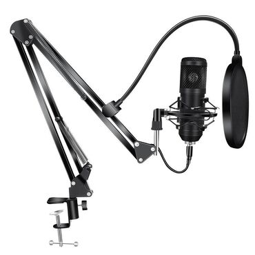 Вокальные микрофоны: Конденсаторный микрофон bm800 192khz/24bit (usb) бишкек Отличный